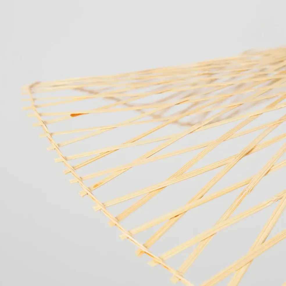 Abat-jour non électrifié en bambou d65cm naturel - Libellule