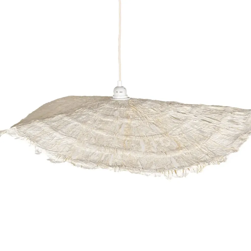 Abat-jour pour suspension blanc non électrifié d78cm - Louisette