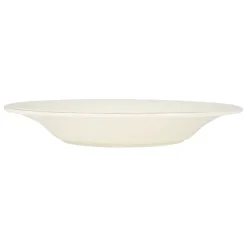 Assiette à pâtes en faïence ivoire d27cm - constance