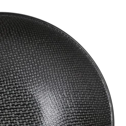 Assiette calotte en grès noir d19cm - vesuvio