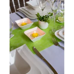 Assiette creuse en porcelaine blanc d15.5cm - melody