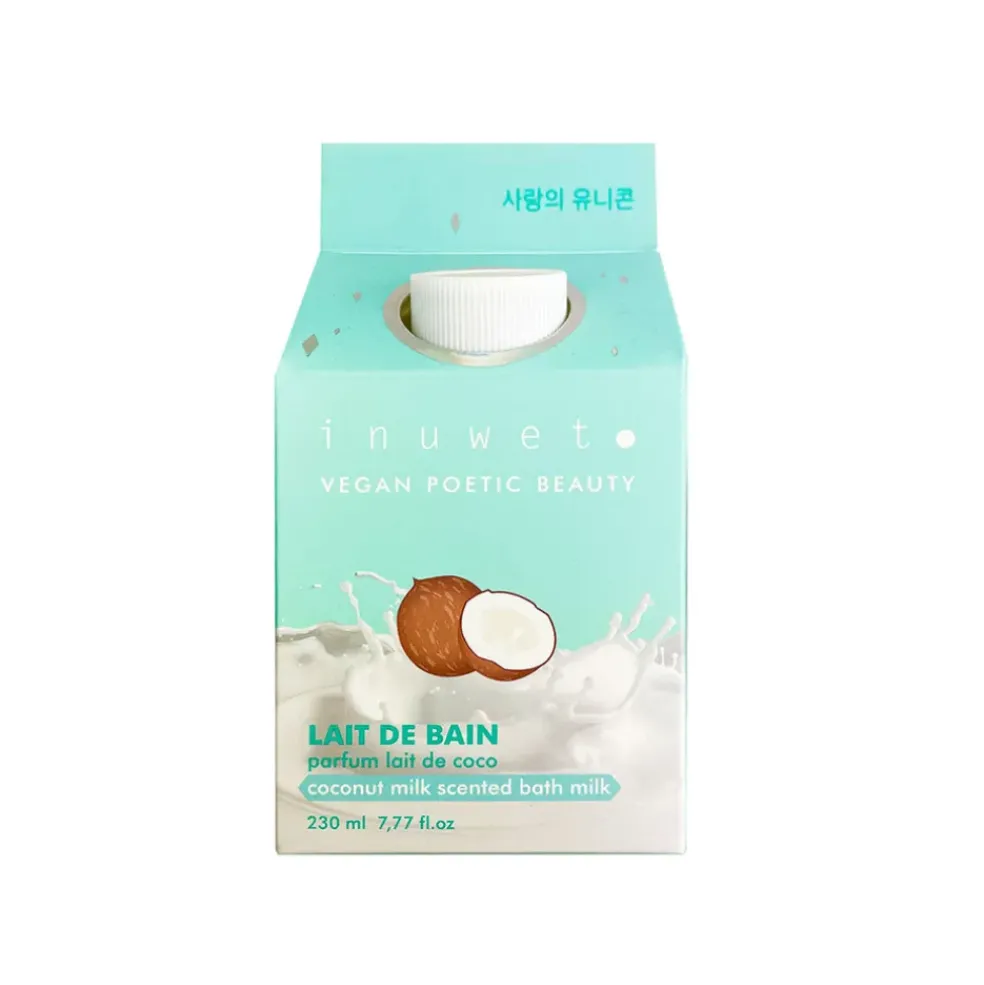 Bain lacté naturel et végan parfum coco 230ml