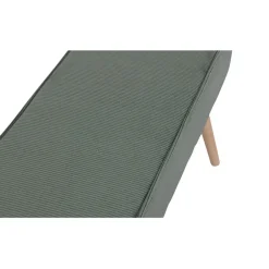 Banc en velours côtelé vert - Popy