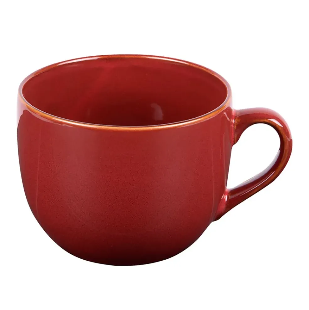 Bol en grès rouge 75cl - Elyas