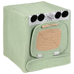 Boîte rangement four en coton vert d'eau - Sweetdream