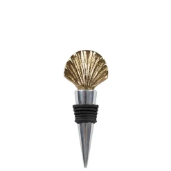 Bouchon bouteille Saint-Jacques en aluminium doré - Sunny