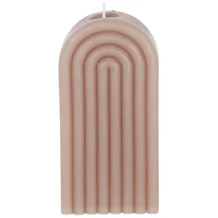 Bougie en cire taupe - Funny