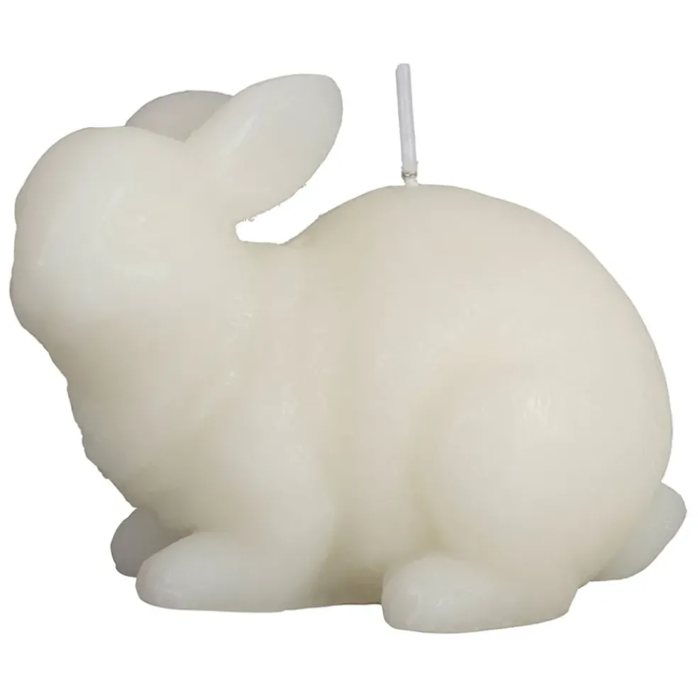 Bougie lapin blanc 12h - Floreal