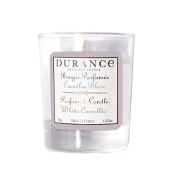 Bougie parfumée Camélia Blanc 12h