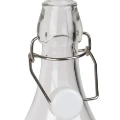 Bouteille en verre avec détails doré 1l - Famille