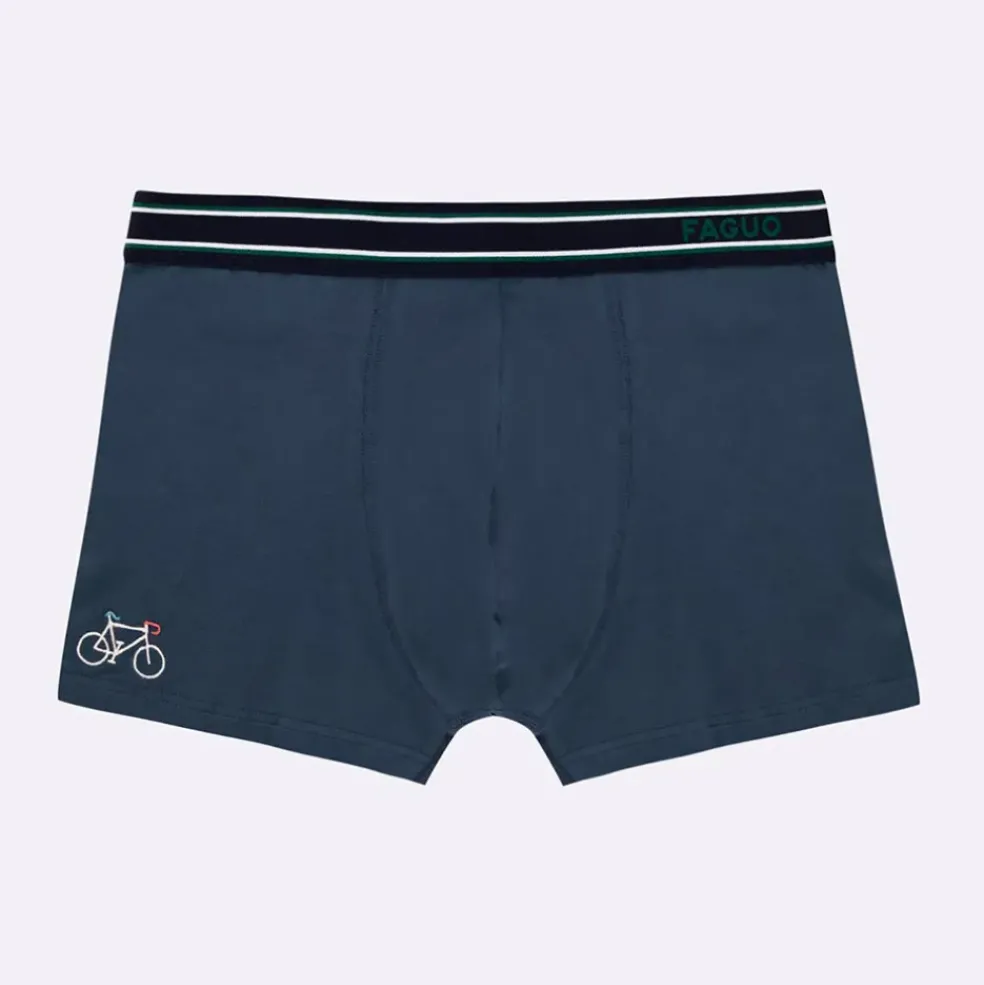 Boxer vélo x3 multicolore S