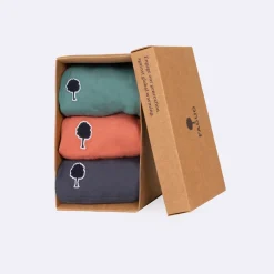 Boxer X3 bleu marine, rose et vert S