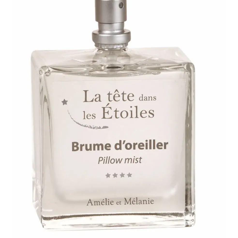 Brume d'oreiller poivre rose, rose, musc noir 100ml - La tête dans les étoiles