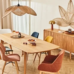 Buffet 3 portes en chêne naturel L165cm - Sublime