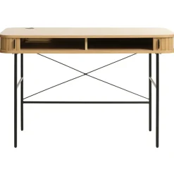 Bureau placage chêne naturel - Nola