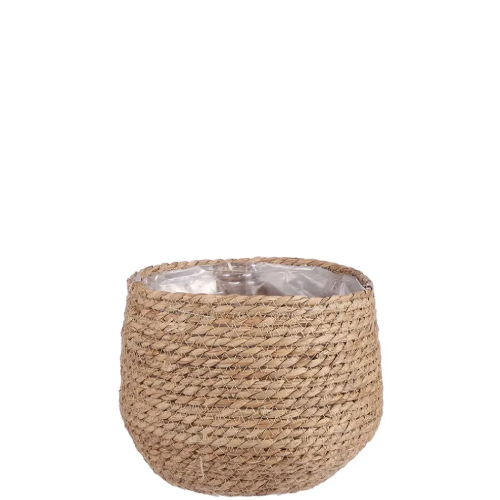 Cache-pot naturel h19cm - jorck
