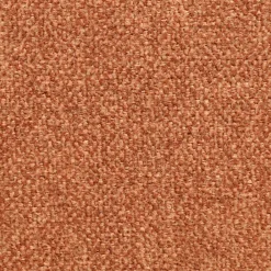 Canapé modulable 3 places terracotta avec pouf - Andrea
