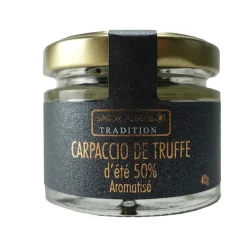 Carpaccio de truffe d'été