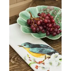Centre de table (x2) sauge d40/d34cm - Floraly
