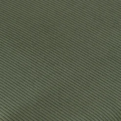 Chaise avec accoudoirs en velours côtelé vert sapin - Aston