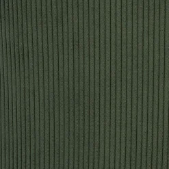 Chaise de bar en velours côtelé vert sapin h67cm - Ben