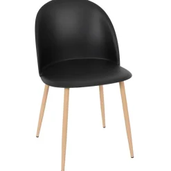 Chaise salle à manger scandinave noir - Bergen