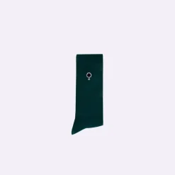 Chaussettes vegan x3 bleu marine, vert foncé et rose brique 43/46