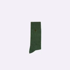 Chaussettes vegan x3 vert clair, vert foncé et rose chiné 43/46