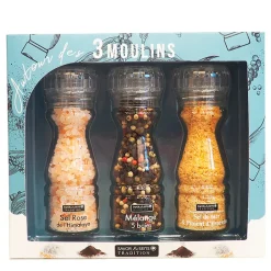 Coffret 3 moulins modulables - collection hiver