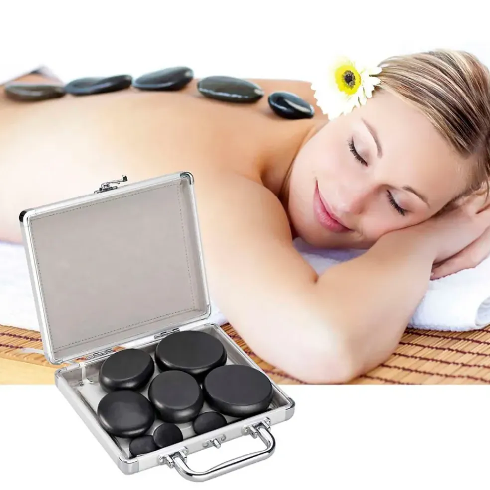 Coffret 8 pierres chaudes