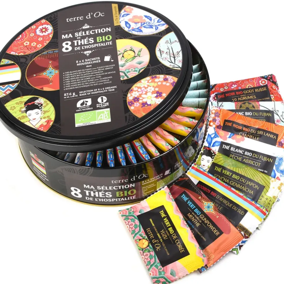Coffret 48 sachets thes hospitalite- bio