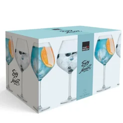 Coffret de 6 verres gin 75cl