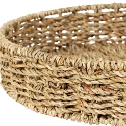 Corbeille tomate en jonc de mer naturel 31x36cm - P'tit Légume