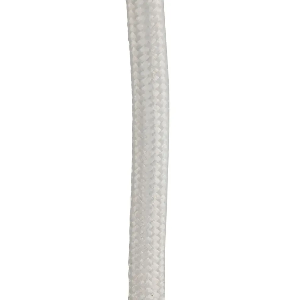Cordon éléctrique textile 1m blanc -suspensio