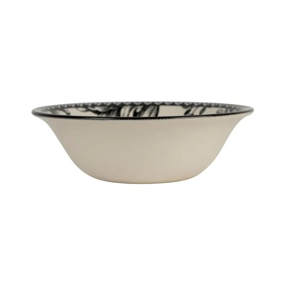 Coupelle en faïence noir d15cm - Lison