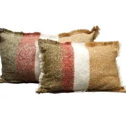 Coussin en laine kaki 40x60cm - Calypso