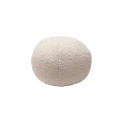Coussin en tissu blanc d30cm - Teddy