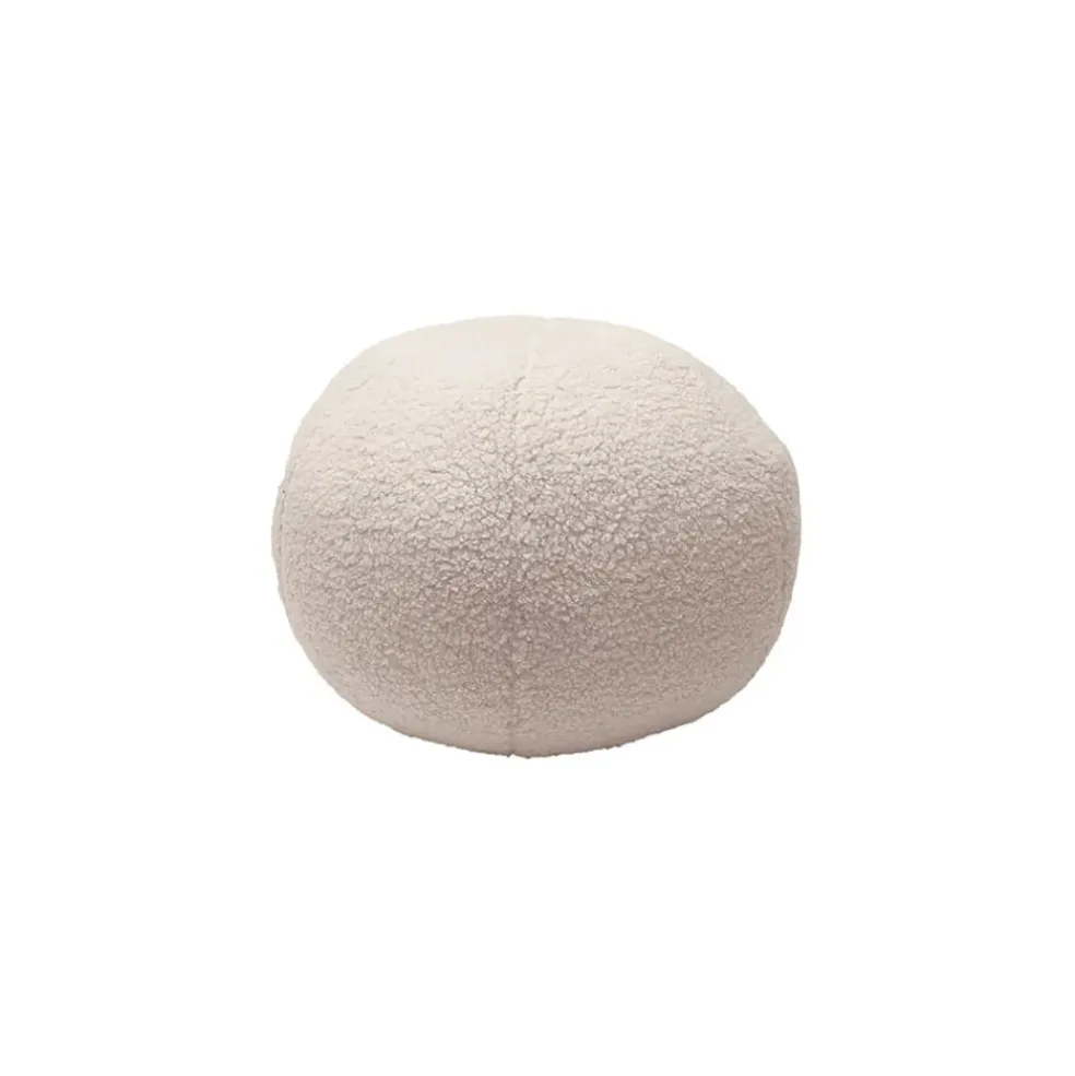Coussin en tissu blanc d30cm - Teddy