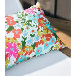 Coussin en tissu paprika 60x40cm - Faro