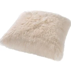 Coussin fluffy 45x45cm ivoire