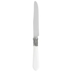 Couteau en inox blanc - baroque