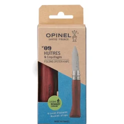 Couteau n°9 pour huîtres et coquillages en hêtre naturel