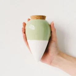 Diffuseur d'eau en argile vert 25cl - Olla