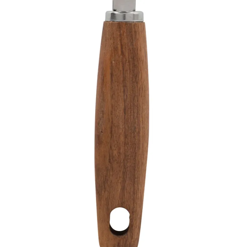 Epluche-légumes en inox et bois naturel - Ablis