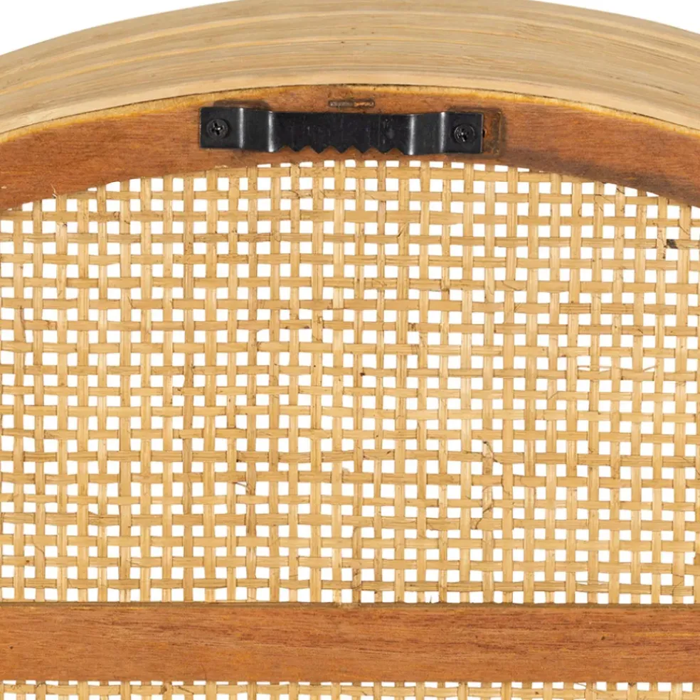 Etagère murale 3 niveaux en rotin naturel H91cm - Essencia
