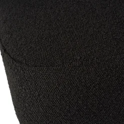 Fauteuil bouclette anthracite - Eleonor