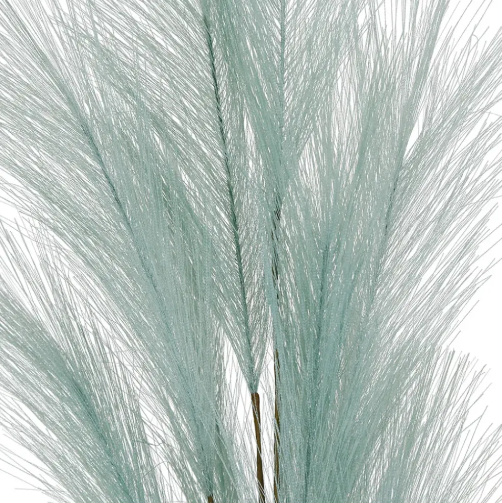Fleur celosia vert d'eau h91cm