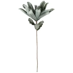 Fleur tubai vert d'eau h97cm eva+fil de fer