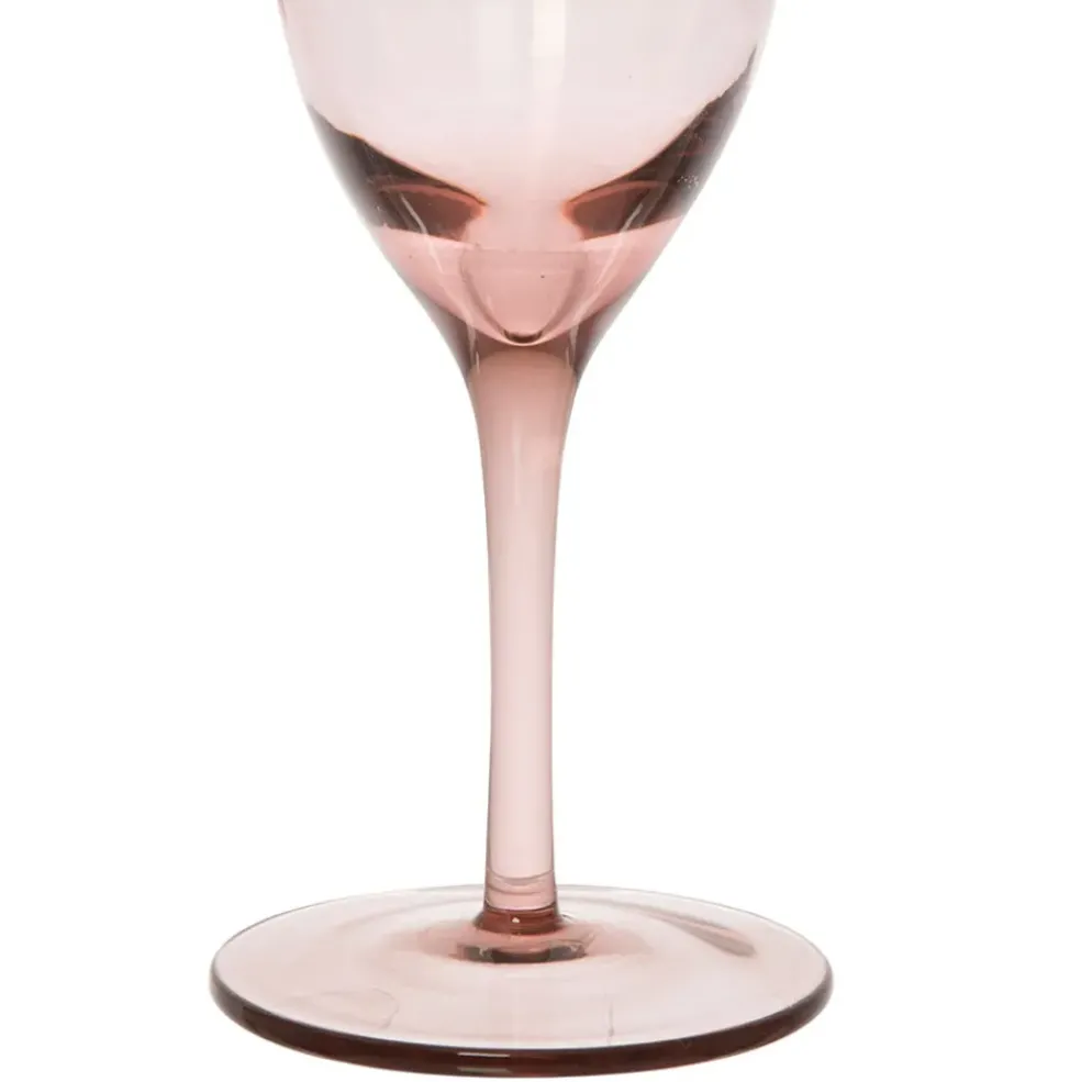 Flute en verre figue et doré 25cl - Funny