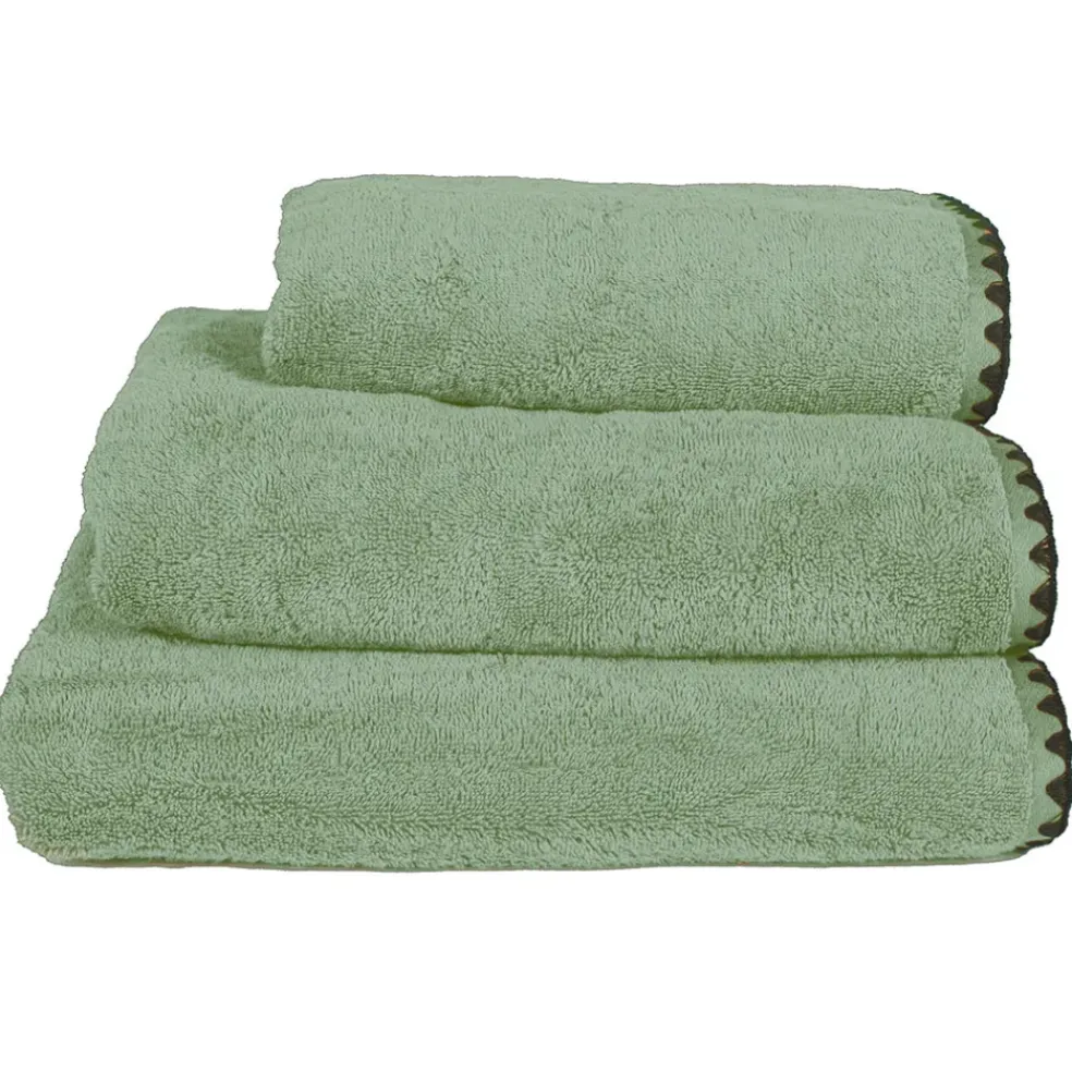 Gant de toilette en coton amande 15x21cm - Issey